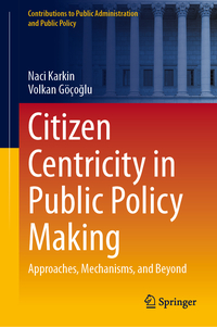 Vorderes Coverbild Citizen Centricity in Public Policy Making
