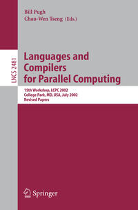 Vorderes Coverbild Languages and Compilers for Parallel Computing