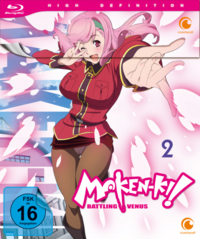 Vorderes Coverbild Maken-Ki! Battling Venus - Staffel 1 - Vol.2 - Blu-ray