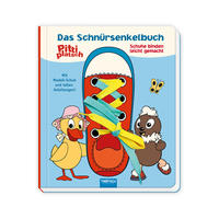 Vorderes Coverbild Trötsch Unser Sandmännchen Das Schnürsenkelbuch Pittiplatsch Schuhe binden leicht gemacht