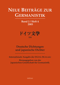 Vorderes Coverbild Deutsche Dichtungen und japanische Dichter