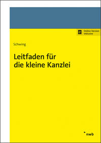 Vorderes Coverbild Leitfaden für die kleine Kanzlei