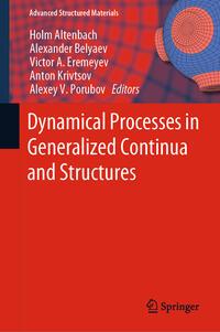 Vorderes Coverbild Dynamical Processes in Generalized Continua and Structures