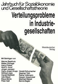 Vorderes Coverbild Verteilungsprobleme in Industriegesellschaften