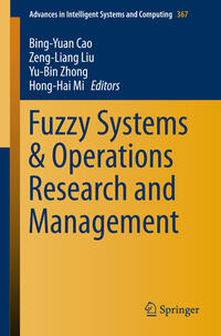 Vorderes Coverbild Fuzzy Systems & Operations Research and Management