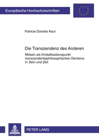 Vorderes Coverbild Die Transzendenz des Anderen