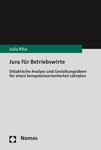 Vorderes Coverbild Jura für Betriebswirte