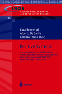 Vorderes Coverbild Positive Systems: Theory and Applications