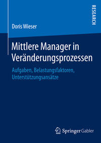 Vorderes Coverbild Mittlere Manager in Veränderungsprozessen