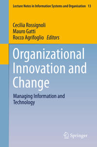 Vorderes Coverbild Organizational Innovation and Change