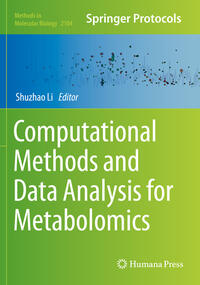 Vorderes Coverbild Computational Methods and Data Analysis for Metabolomics