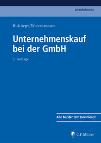 Vorderes Coverbild Unternehmenskauf bei der GmbH
