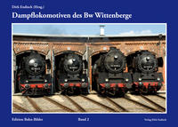 Vorderes Coverbild Dampflokomotiven des Bw Wittenberge