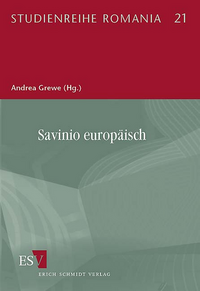 Vorderes Coverbild Savinio europäisch