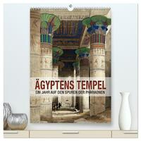 Vorderes Coverbild Ägyptens Tempel (hochwertiger Premium Wandkalender 2026 DIN A2 hoch), Kunstdruck in Hochglanz