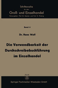 Vorderes Coverbild Die Verwendbarkeit der Durchschreibebuchführung im Einzelhandel