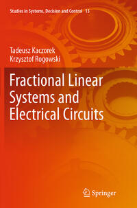 Vorderes Coverbild Fractional Linear Systems and Electrical Circuits