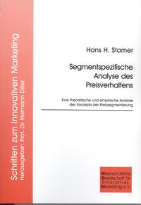 Vorderes Coverbild Segmentspezifische Analyse des Preisverhaltens
