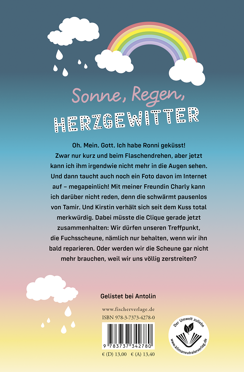 Rückseitencover Mein Pampaleben – Eine Pfütze macht noch keinen Regenbogen