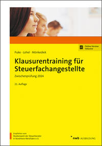 Vorderes Coverbild Klausurentraining für Steuerfachangestellte