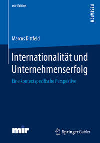 Vorderes Coverbild Internationalität und Unternehmenserfolg