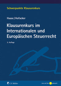 Vorderes Coverbild Klausurenkurs im Internationalen und Europäischen Steuerrecht