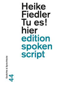 Vorderes Coverbild Tu es! hier