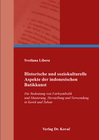 Vorderes Coverbild Historische und soziokulturelle Aspekte der indonesischen Batikkunst