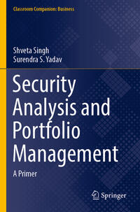 Vorderes Coverbild Security Analysis and Portfolio Management