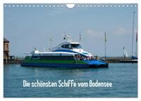 Vorderes Coverbild Die schönsten Schiffe vom Bodensee (Wandkalender 2025 DIN A4 quer), CALVENDO Monatskalender