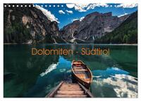 Vorderes Coverbild Dolomiten - Südtirol (Wandkalender 2025 DIN A4 quer), CALVENDO Monatskalender