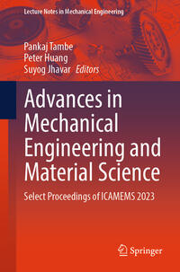 Vorderes Coverbild Advances in Mechanical Engineering and Material Science