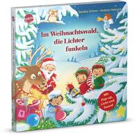 Vorderes Coverbild Im Weihnachtswald, die Lichter funkeln