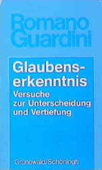 Vorderes Coverbild Glaubenserkenntnis