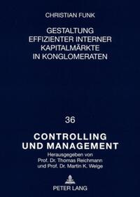 Vorderes Coverbild Gestaltung effizienter interner Kapitalmärkte in Konglomeraten