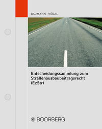 Vorderes Coverbild Entscheidungssammlung zum Straßenausbaubeitragsrecht (EzStr)