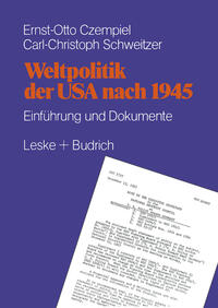 Vorderes Coverbild Weltpolitik der USA nach 1945