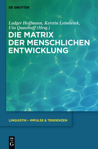 Vorderes Coverbild Die Matrix der menschlichen Entwicklung