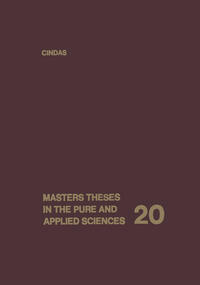Vorderes Coverbild Masters Theses in the Pure and Applied Sciences