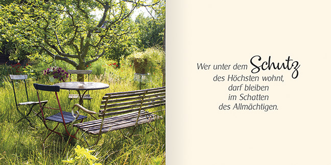 Beispielinhalt (Bild) Ich schenke dir Psalm 91