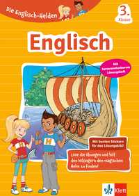 Vorderes Coverbild Klett Die Englisch-Helden: Englisch 3. Klasse