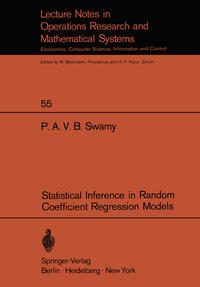 Vorderes Coverbild Statistical Inference in Random Coefficient Regression Models