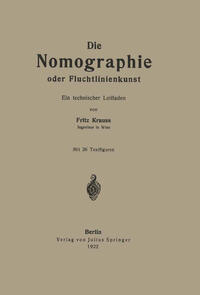 Vorderes Coverbild Die Nomographie oder Fluchtlinienkunst
