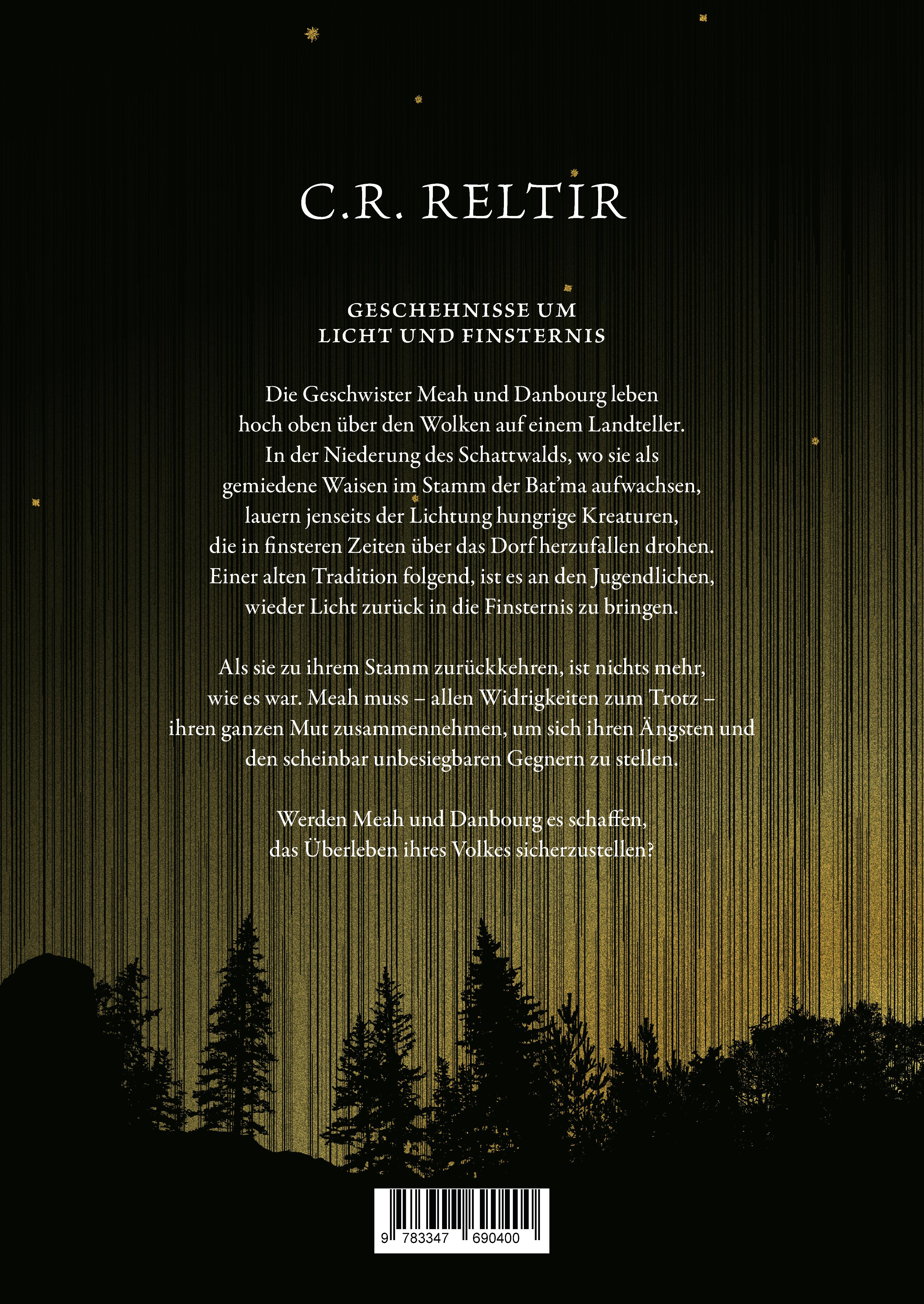 Rückseitencover Geschehnisse um Licht und Finsternis