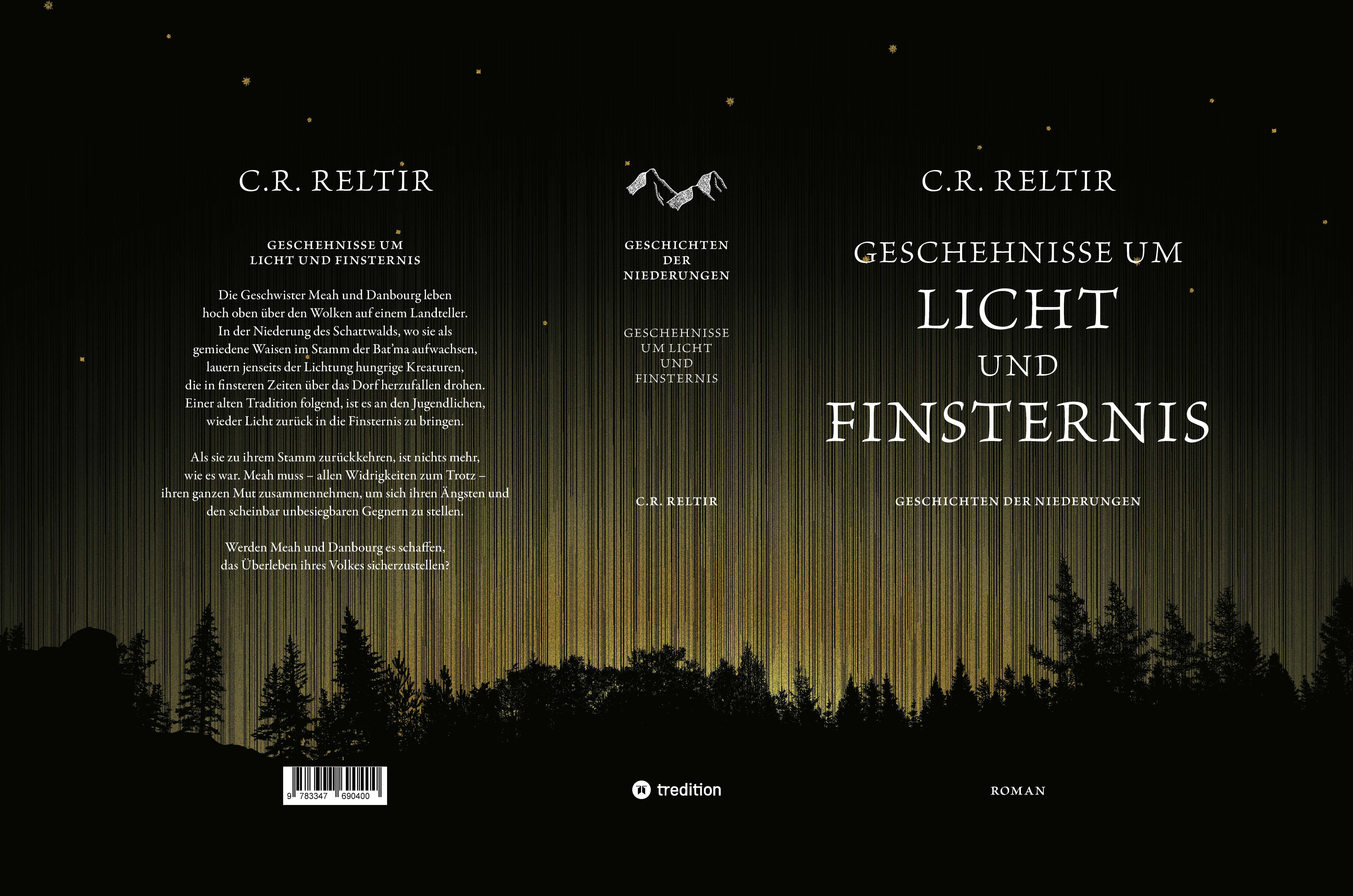 Gesamtes Coverbild Geschehnisse um Licht und Finsternis