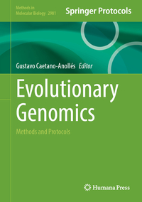 Vorderes Coverbild Evolutionary Genomics