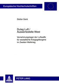 Vorderes Coverbild Dulag Luft / Auswertestelle West