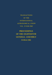 Vorderes Coverbild Proceedings of the Eighteenth General Assembly