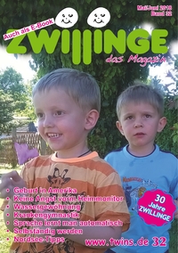 Vorderes Coverbild Zwillinge - das Magazin Mai/Juni 2018