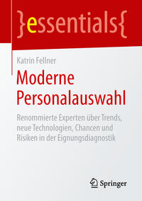 Vorderes Coverbild Moderne Personalauswahl